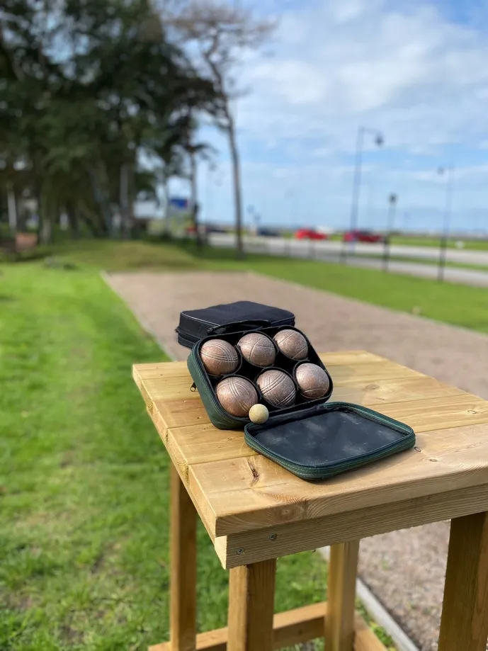 Boule på Höllviksnäs som aktivitet för konferens och grupper nära havet